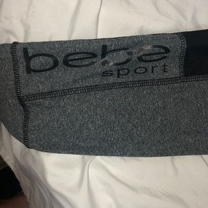 (Grey and black) Bebe Sport leggings